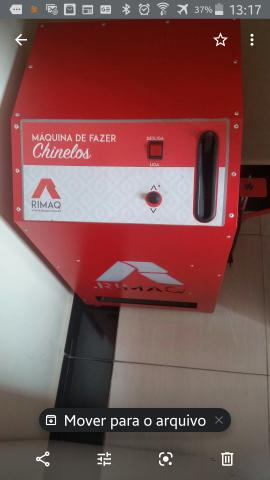 Máquina de fazer chinelo