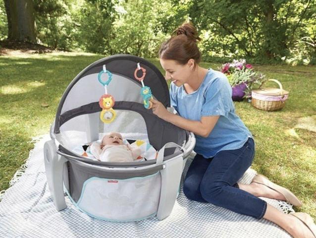 Cabaninha do Bebê e Moisés - Fisher-Price