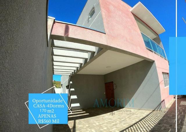 Casa com 4 dormitórios, suite, varanda, garagem para 4 carros, no Portal dos Ipês, Cajamar