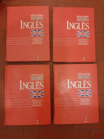 Curso de Inglês Globo Encadernado - Aceito oferta