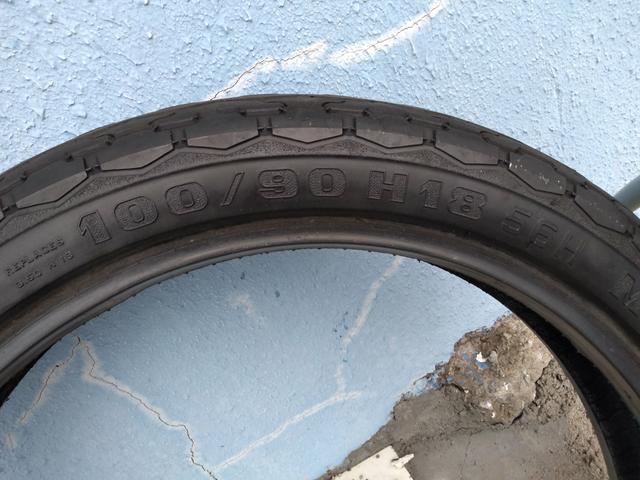 Pneu dianteiro cbx 750f 54. * - Foto 2