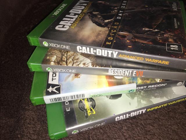Jogos XBOX ONE (leia a descrição)