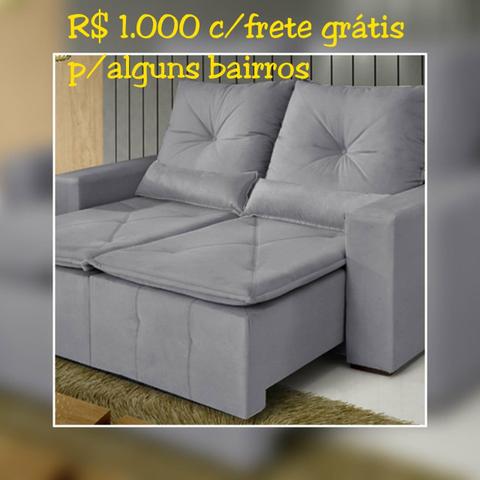 SOFÁ Retratil e reclinável Bahia/ Frete Grátis para maioria dos bairros.