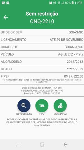Agile 1.4 LTZ manual 2013 - Carro de concessionária Goiânia - Foto 16