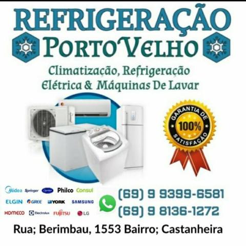 Refrigeração Porto Velho Instalação, Limpeza, Manutenção em centrais geladeiras, Freezer