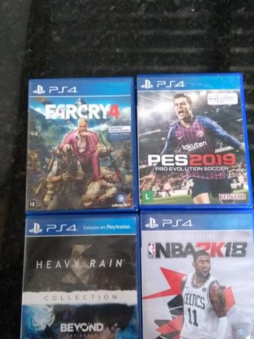 Vendo jogos de ps4