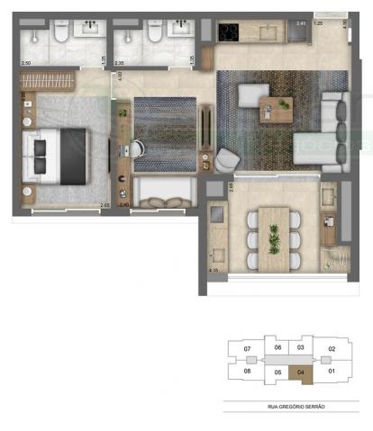 Apartamento à venda com 2 dormitórios em Vila mariana, São paulo cod:6822 - Foto 15