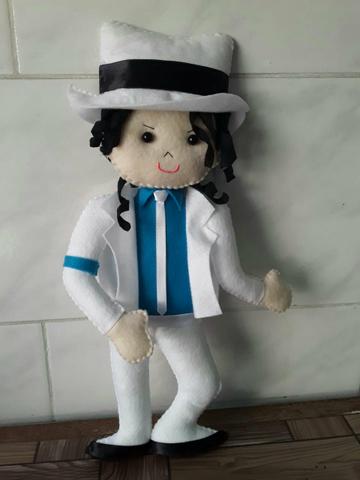 Michael Jackson em feltro