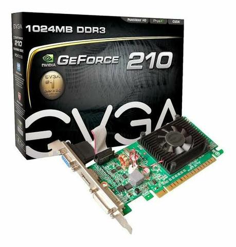 Placa de vídeo NVIDIA Geforce 210