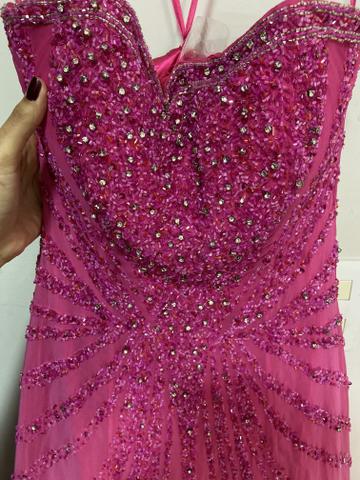 Vestido de festa com tule removível. - Foto 5
