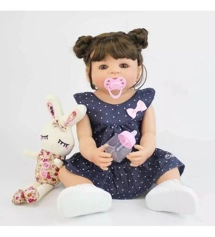 Boneca Bebê Reborn Coelhinho