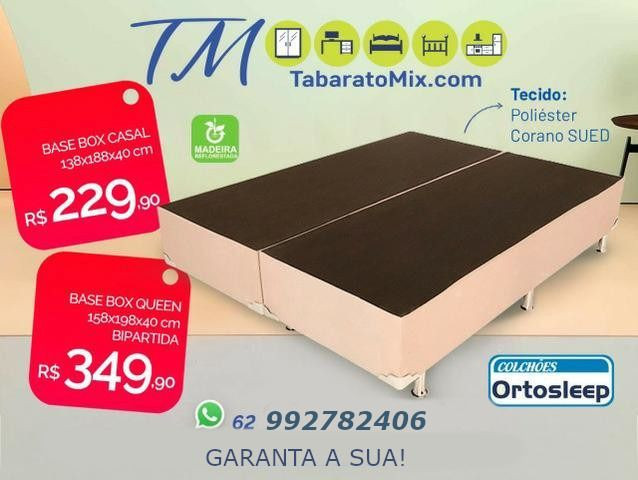 Precisa de Uma Base Para Seu Colchão de Casal?A Gente Tem!