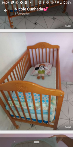Berço com colchao