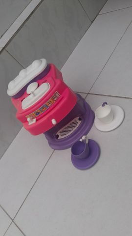 Brinquedo de máquina de suco e cafeteira - Foto 2