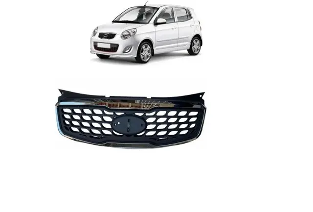 Grade Radiador Colmeia Com Moldura Cromada Picanto 2010 2011