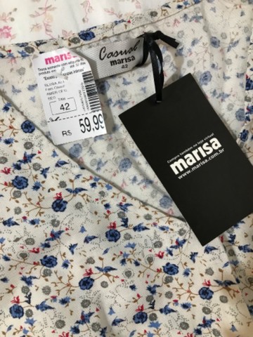 Blusa Marisa nova tamanho 42 - Foto 3