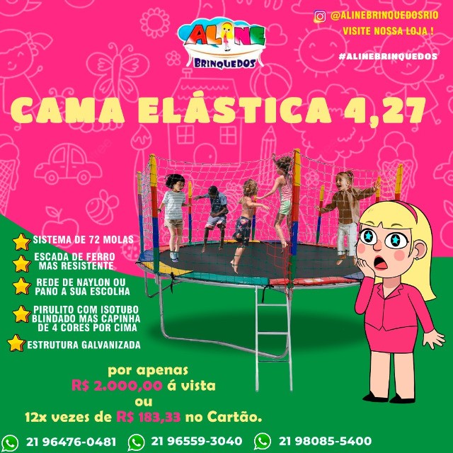 cama elastica 4,27m