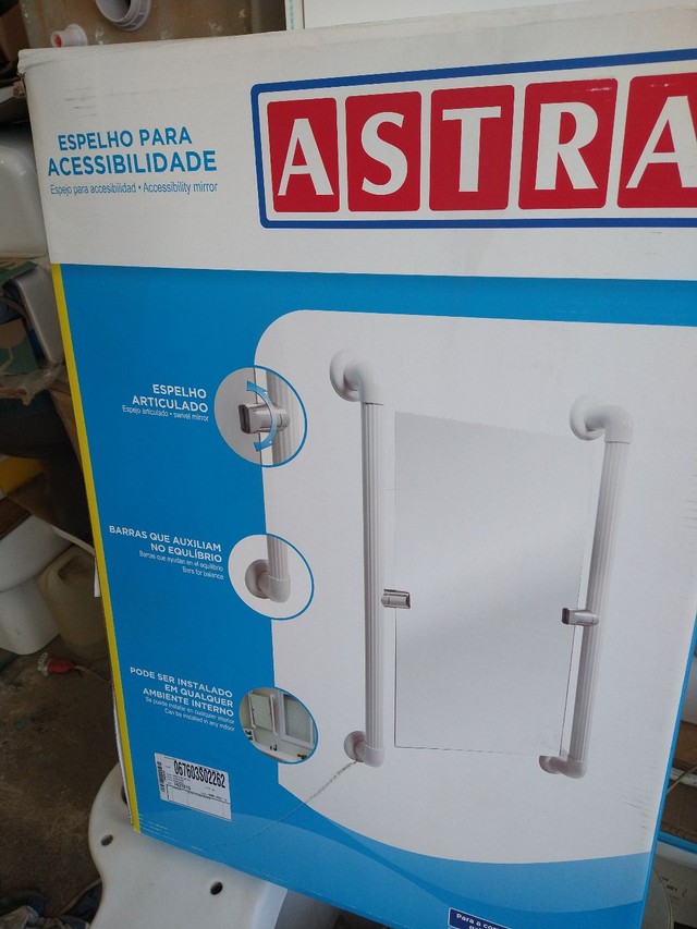 Espelho para acessibilidade astra 