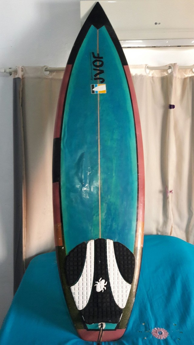 Prancha de Surf 5.9 JVOF/ Capa Protetora Veltra/ Leash.  - Foto 2