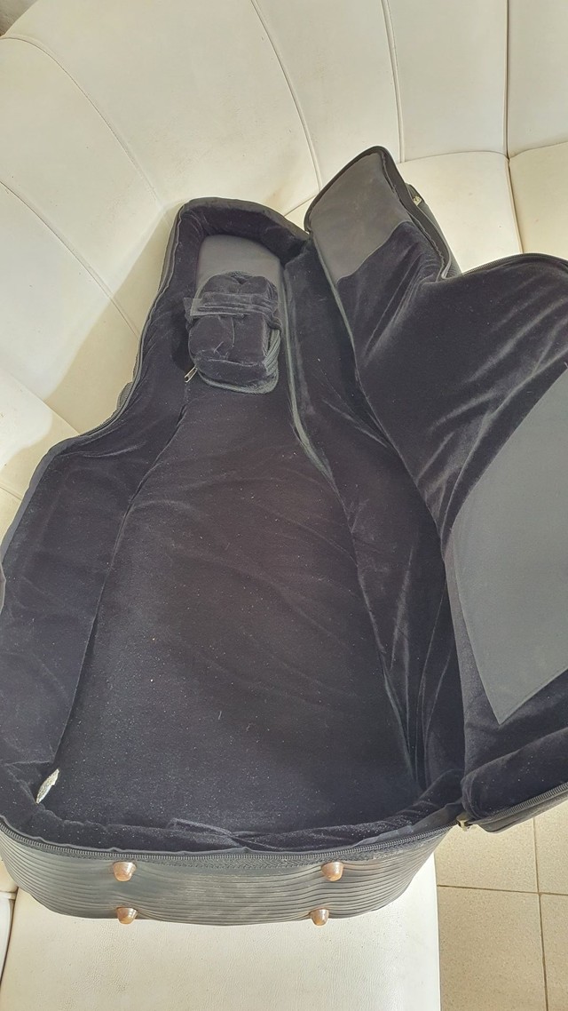 Bag em couro para violão da Rockbag by Warwick  - Foto 6