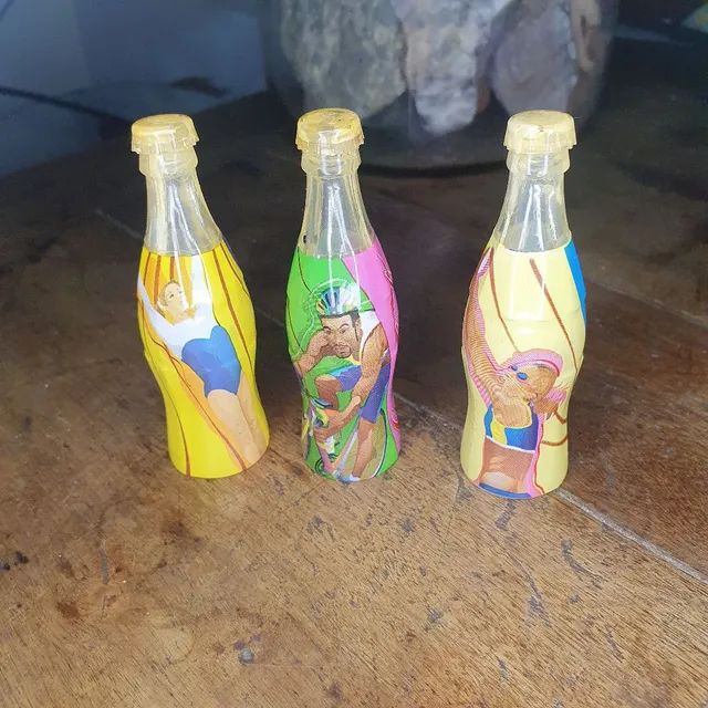 3 mini garrafinhas das Olimpíadas 2004 - Foto 2