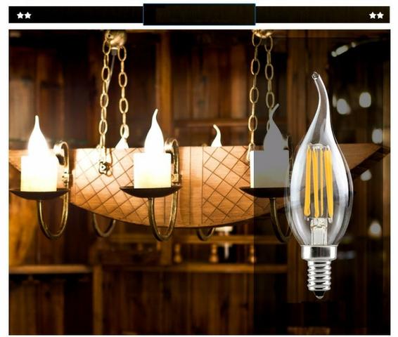 Lampada led Vela Chama 4w - Foto 3
