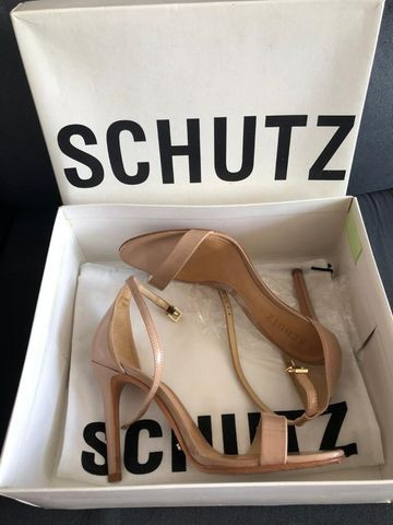 Schutz Sandália Feminina Cadey-Lee Salto Alto - Foto 3