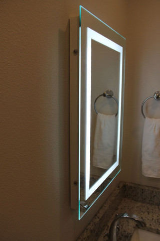 Espelho Retangular Led com Iluminação - 0,80cm x 0,60cm - Foto 3