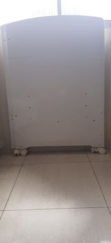 Berço americano branco com colchão. Pouco uso, ótimo estado - Foto 3