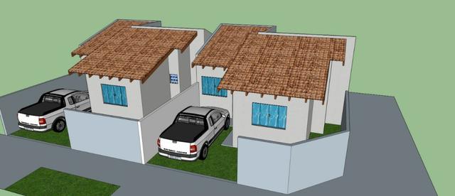 Casa nova no bairro Caiçara