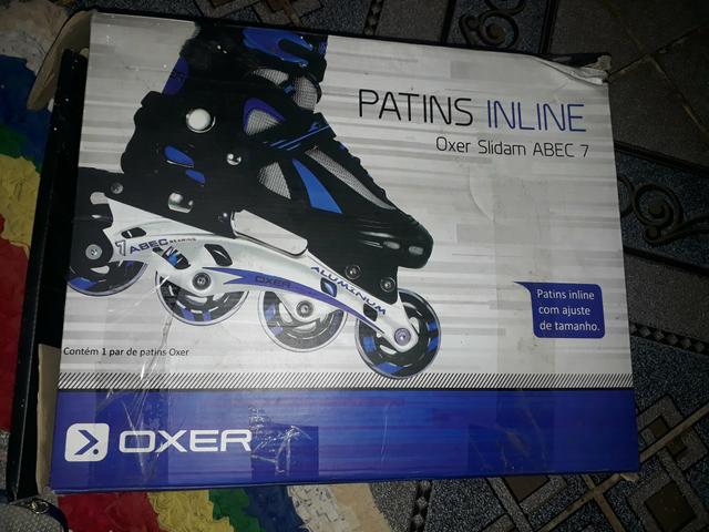 Patins inline com ajuste de tamanho. - Foto 3