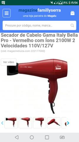 Secador de cabelo