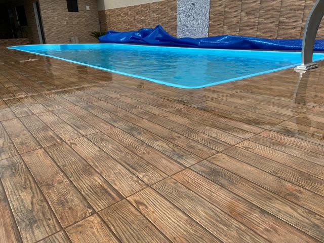 Piscina de fibra 9.20x3.80 com hidromassagem e Leds grátis!!! - Foto 2