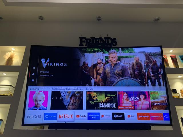 Tv smart samsung curve 55