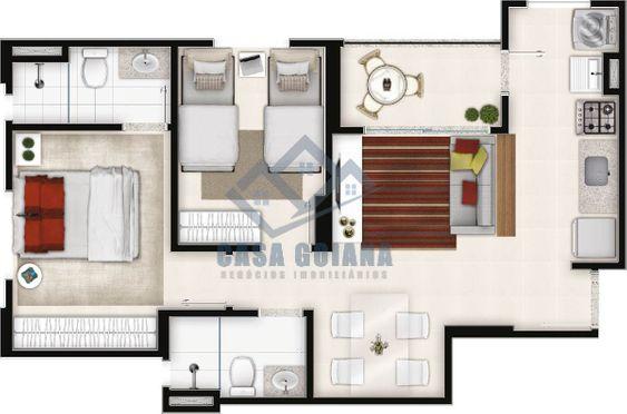Apartamento à venda no bairro Vila Rosa em Goiânia/GO - Foto 10