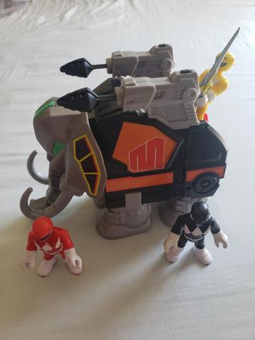 Megazord Power Rangers + 3 bonecos - Foto 3