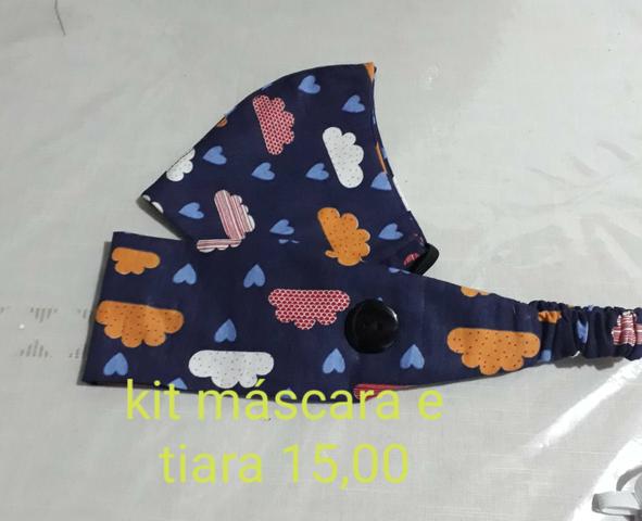 Máscaras tecido de algodão - Foto 5