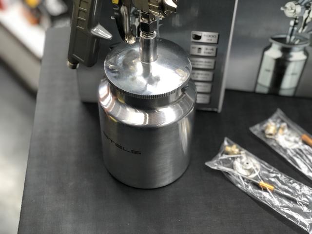 Pistola de Pintura Sucção 1000ml Com 2 Bicos de Brinde - Foto 4