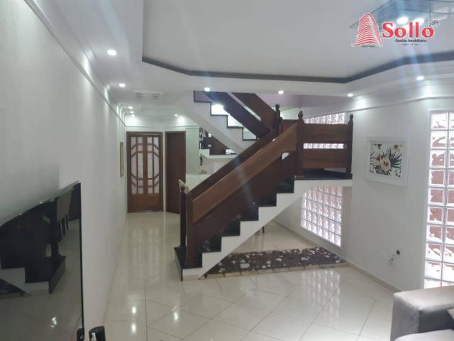 Sobrado com 3 dormitórios (sendo 1 suíte) e 3 vagas, 159 m² - Jardim Santa Clara - Guarulh - Foto 5