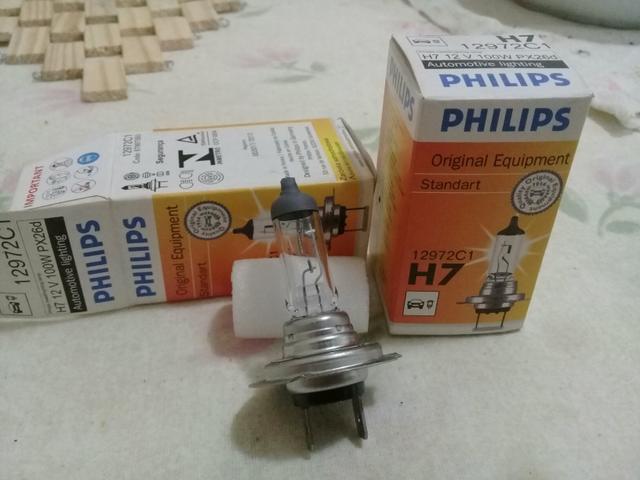 Lâmpada H7 forte 100w aceito cartão - Foto 2