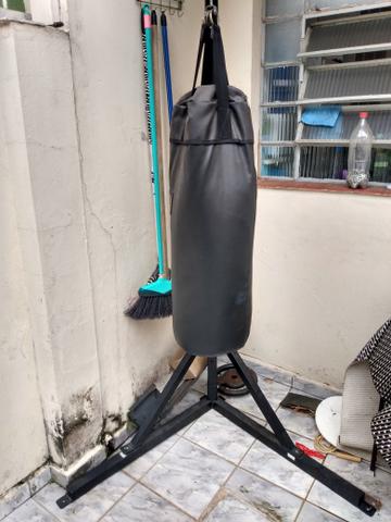 Saco de boxe com suporte de chão - Foto 3