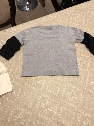 Kit 3 camisetas Tam 2 - Foto 3