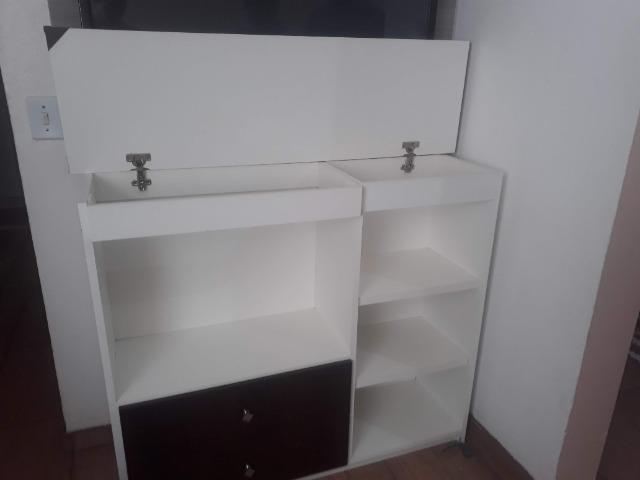 Suporte para aquário / balcão branco de madeira - Foto 3