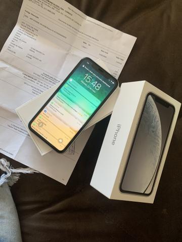 IPhone XR branco 64g c nota fiscal ac cartão !!