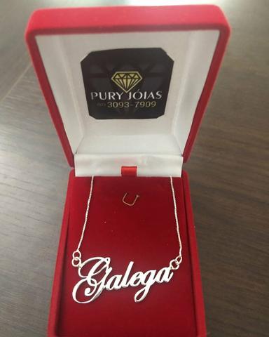 Colar Personalizado de Prata Dia dos Namorados - Foto 2