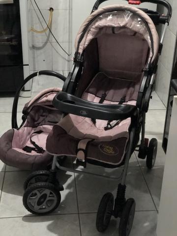 Carrinho de bebê ( menina) baby style - Foto 2
