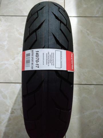 CB300>Pneu traseiro 140/70-17 Levorin Matrix Sport original