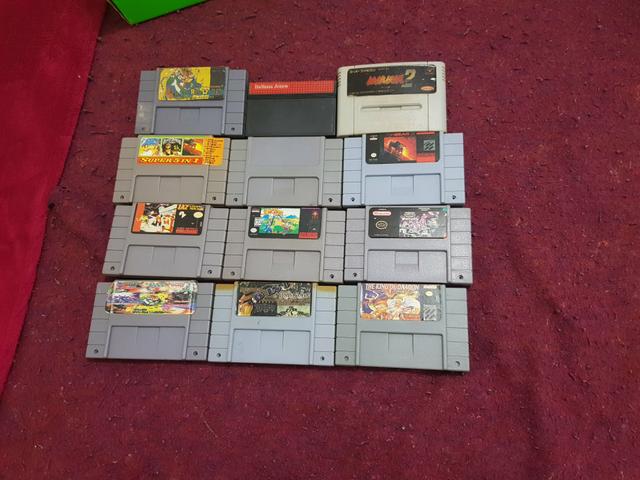 Fitas de super nintendo