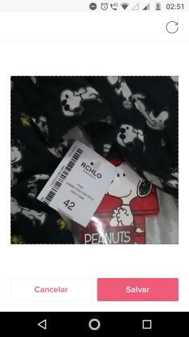Camisa blusão snoopy riachuelo - Foto 4