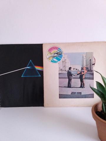 LP Vinil Pink Floyd The Dark Side Of The Moon (acompanha Wish You Were Here)